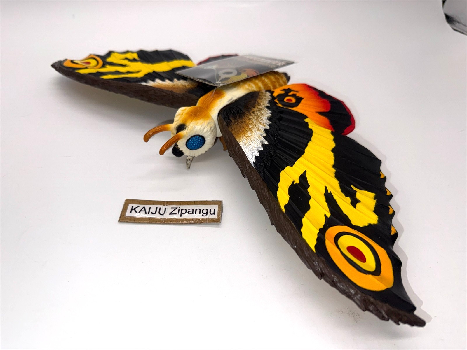 2003 Movie Monster 15" Giant Mothra Adult 2004 Figure WITH TAG Godzilla Bandai