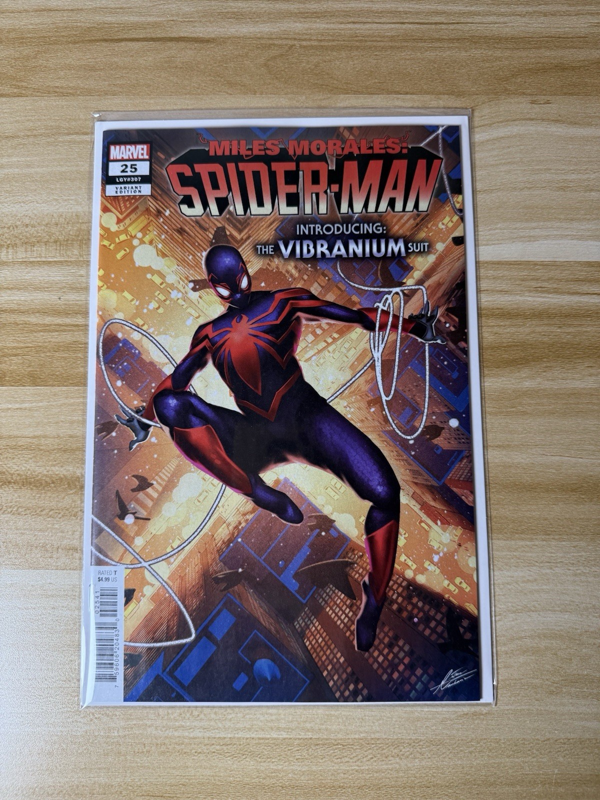 Miles Morales: Spider-Man #25 Mateus Manhanini 1st App Vibranium Suit 2024