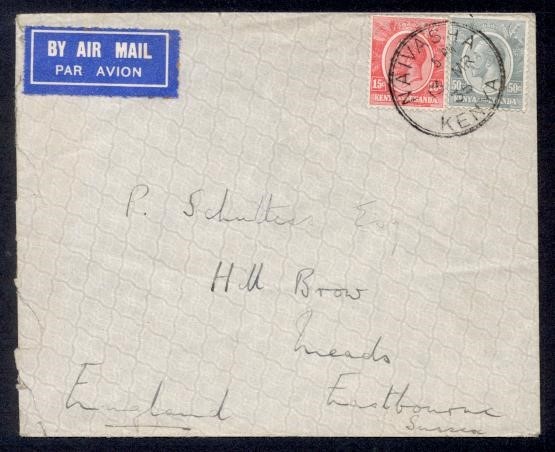 KUT 1935 NAIVASHA CDS AIR TO UK