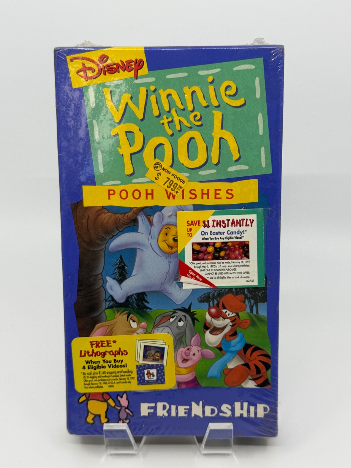 Winnie The Pooh: Pooh Wishes On VHS Disney Brand New