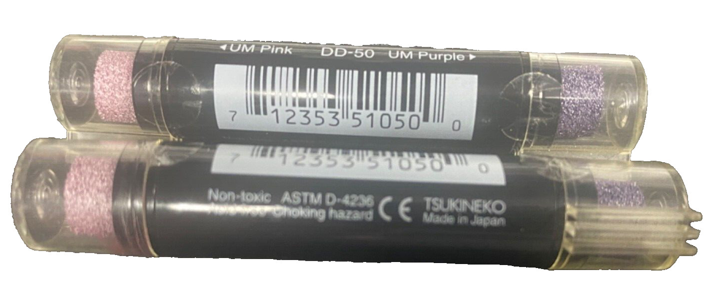 Dauber Duds Double Sided Stencling Marker Pink & Purple New