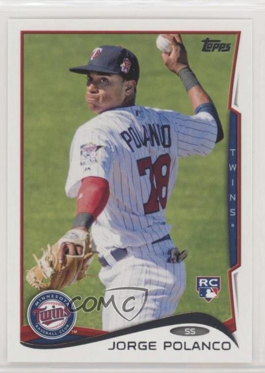 2014 Topps Update Jorge Polanco (Throwing) #US-237 4l3