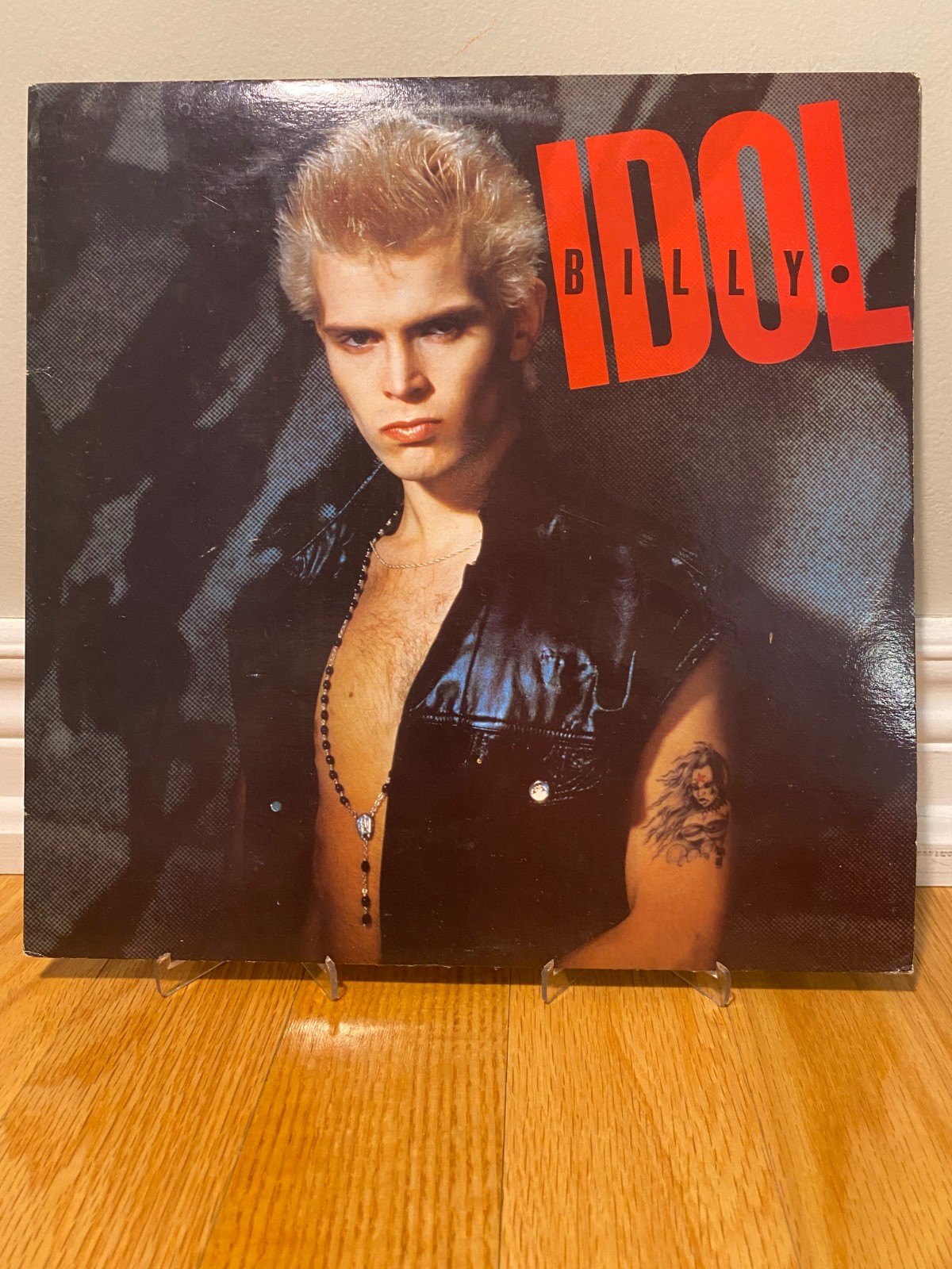 Billy Idol - Self Titled Vinyl LP Record (1982-Chrysalis Records) CHS 41377