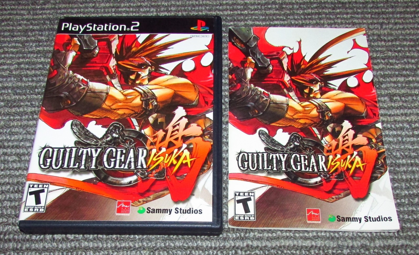 Guilty Gear Isuka (Case & Manual) Playstation 2 Authentic No Game