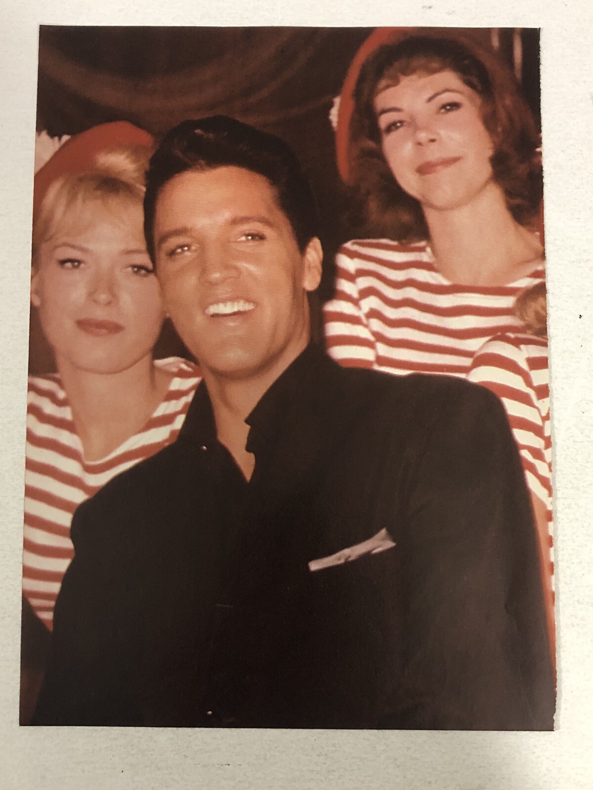 Elvis Presley Magazine Pinup Vintage Ephemera Elvis In Black