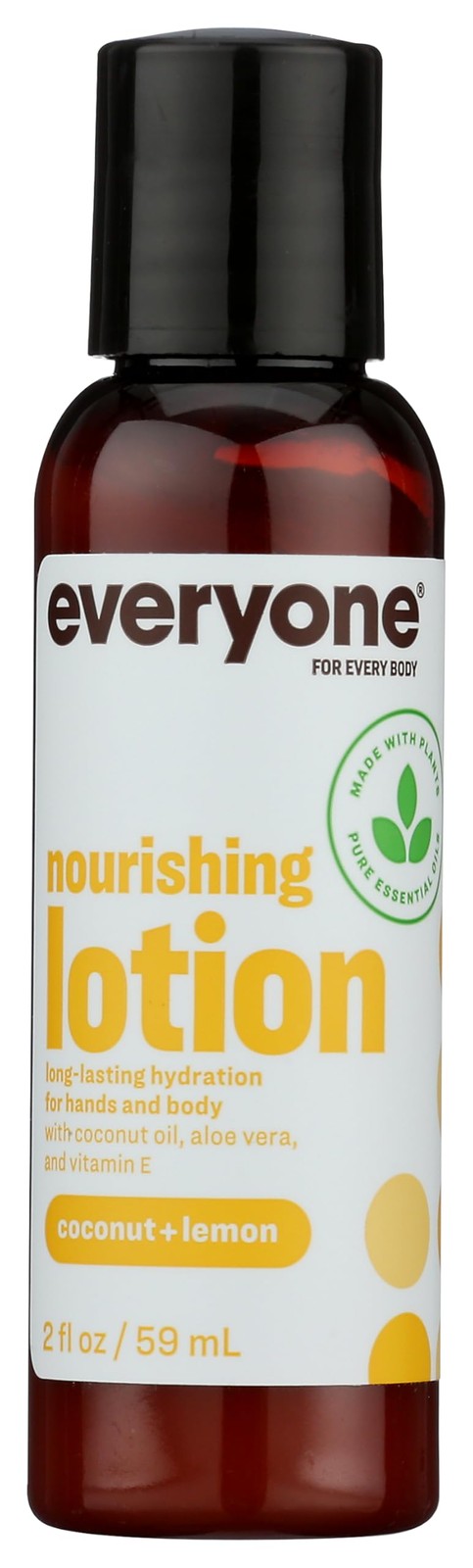 Everyone EO, Lotion Coconut Lemon Impulse, 2 Fl Oz