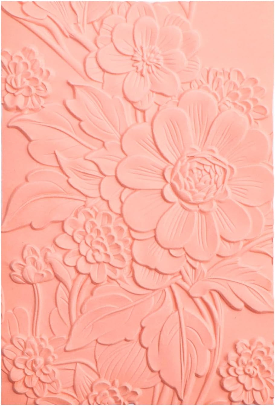 3D Embossing Folder for Card Making Texture Fades Blossom Bloom Floral Plastic E