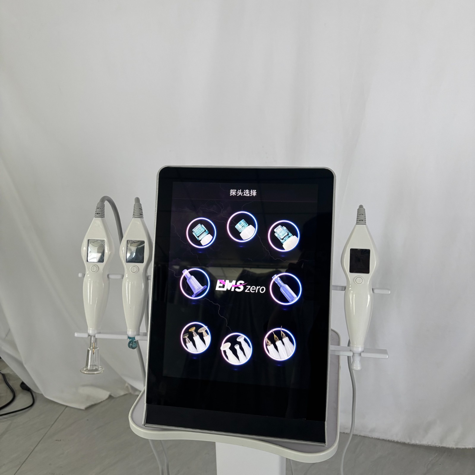 Professional 8in1 Plasma Facial Beauty Device Cold Hot Plasma Skin Care Rejuvena