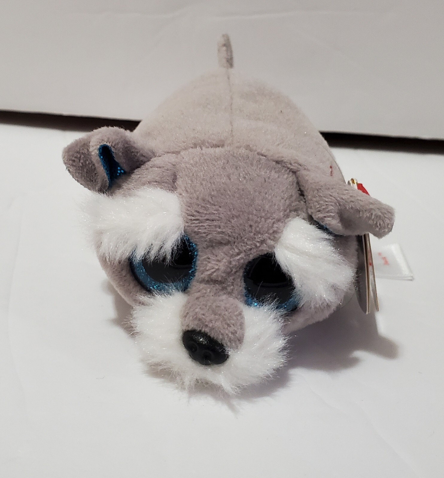 Ty Teeny Tys Jack Schnauzer Dog Plush Stuffed Animal 