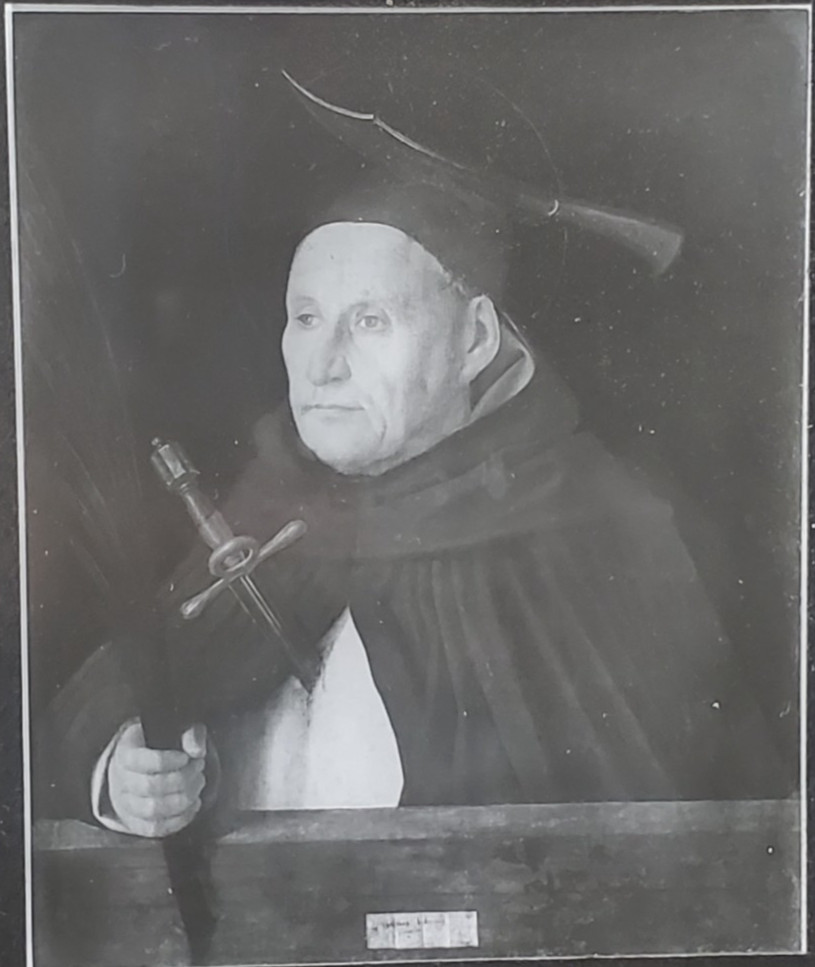 St. Peter Martyr, Gentile Bellini, Magic Lantern Glass Slide