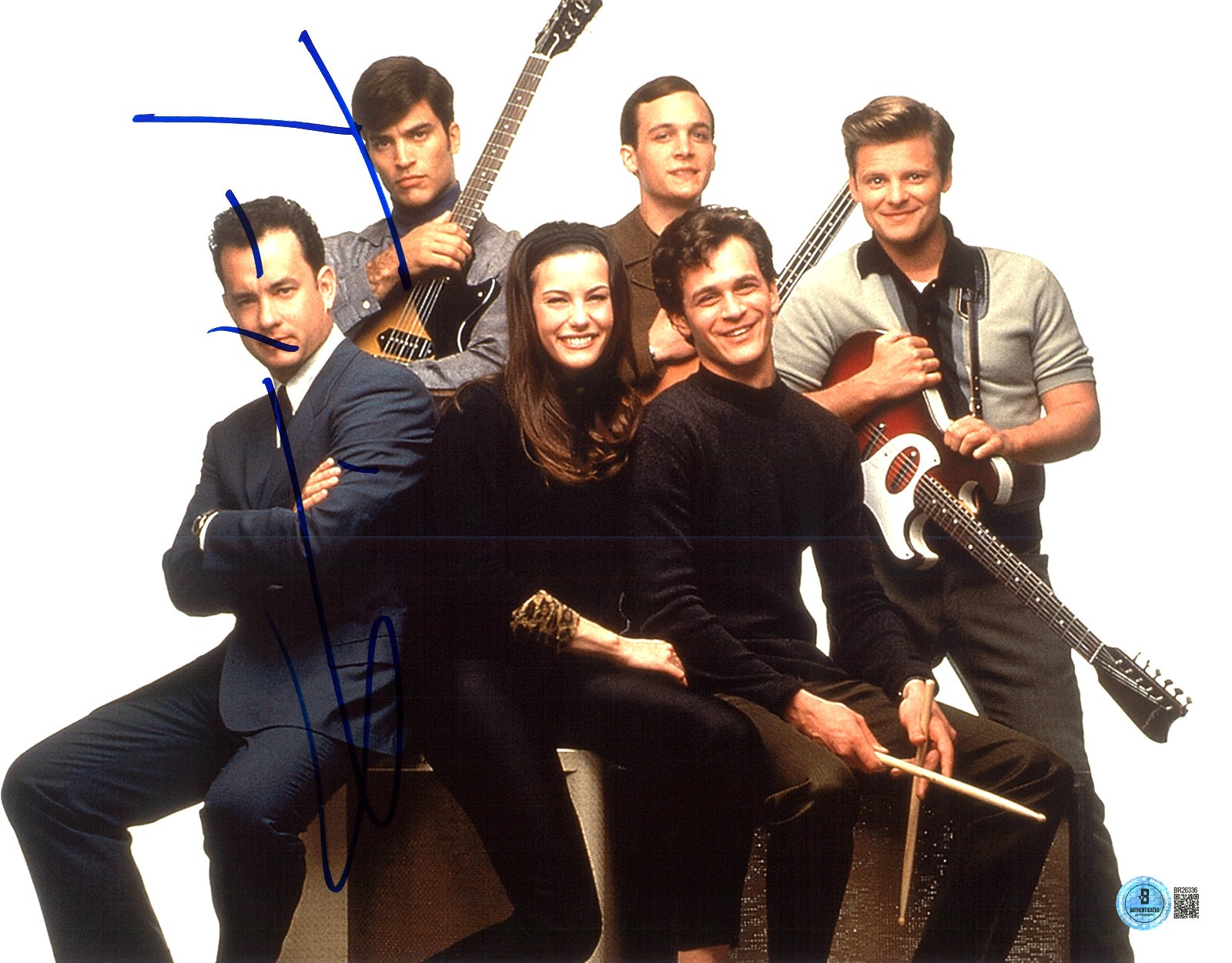 TOM HANKS SIGNED AUTOGRAPH THAT THING YOU DO 11X14 PHOTO BAS BECKETT