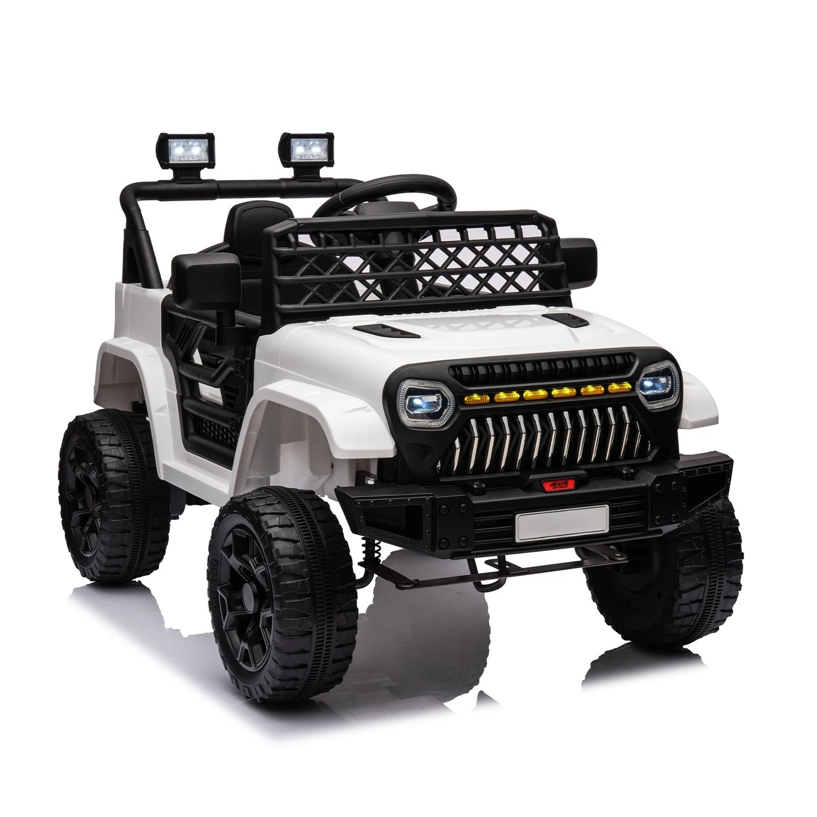12V Toddles Battery Powered Truck Car Toy with Remote Control,4-Wheel Suspension