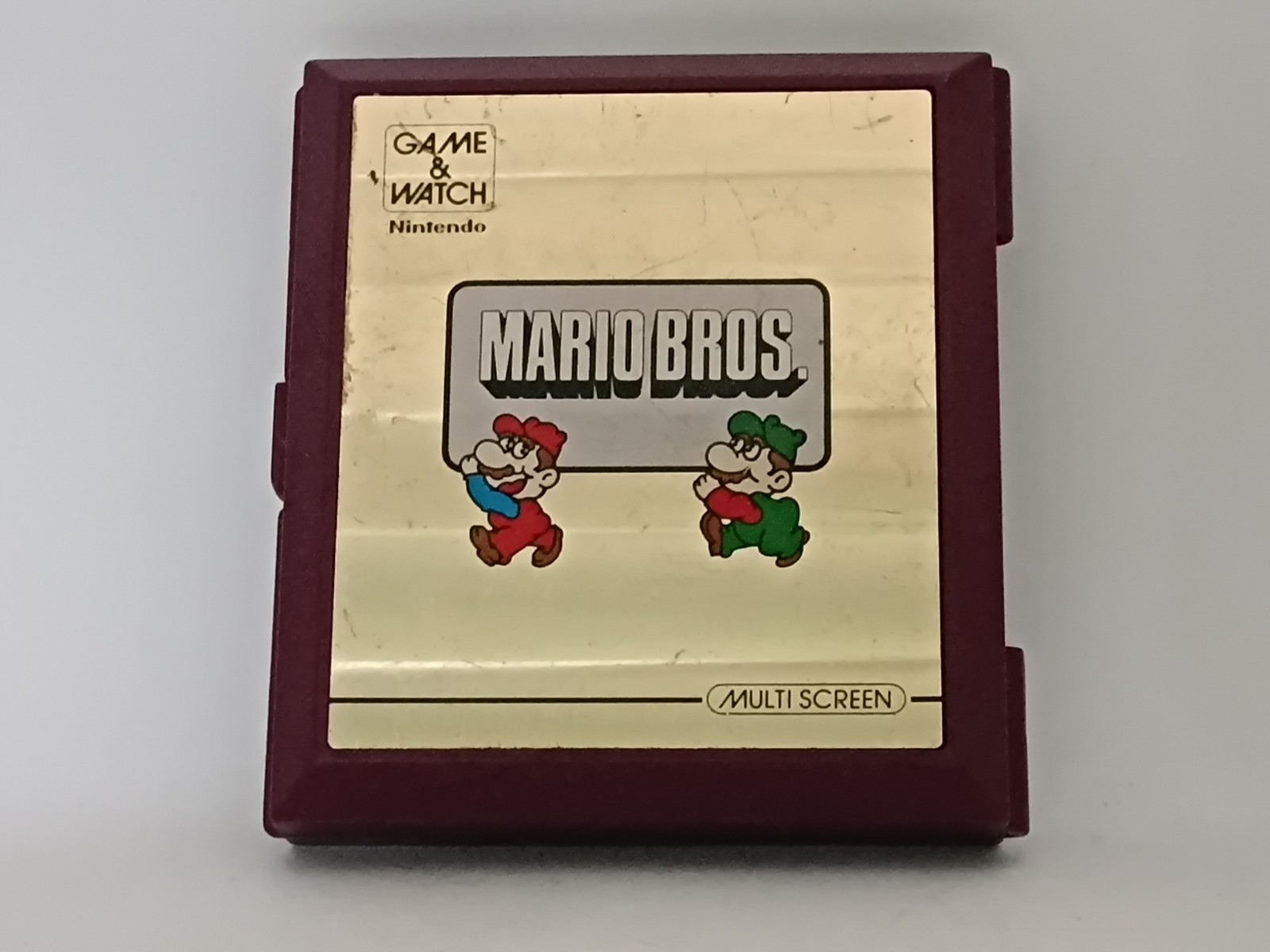 Nintendo Mario Bros Handheld LCD video game Sound works only Used