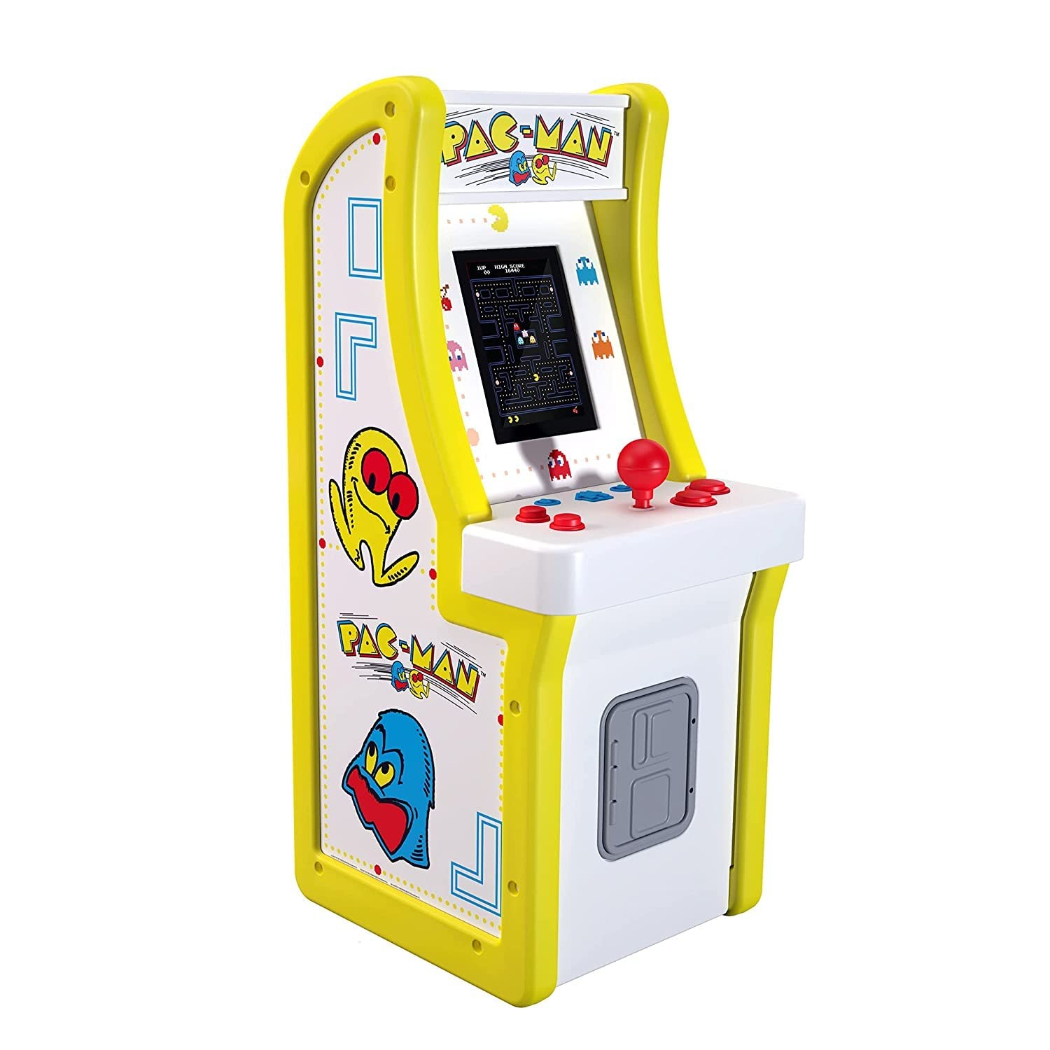Open Box Arcade1Up Jr Pac-Man Arcade Machine w/ Stool Kids Cabinet A1U Retro