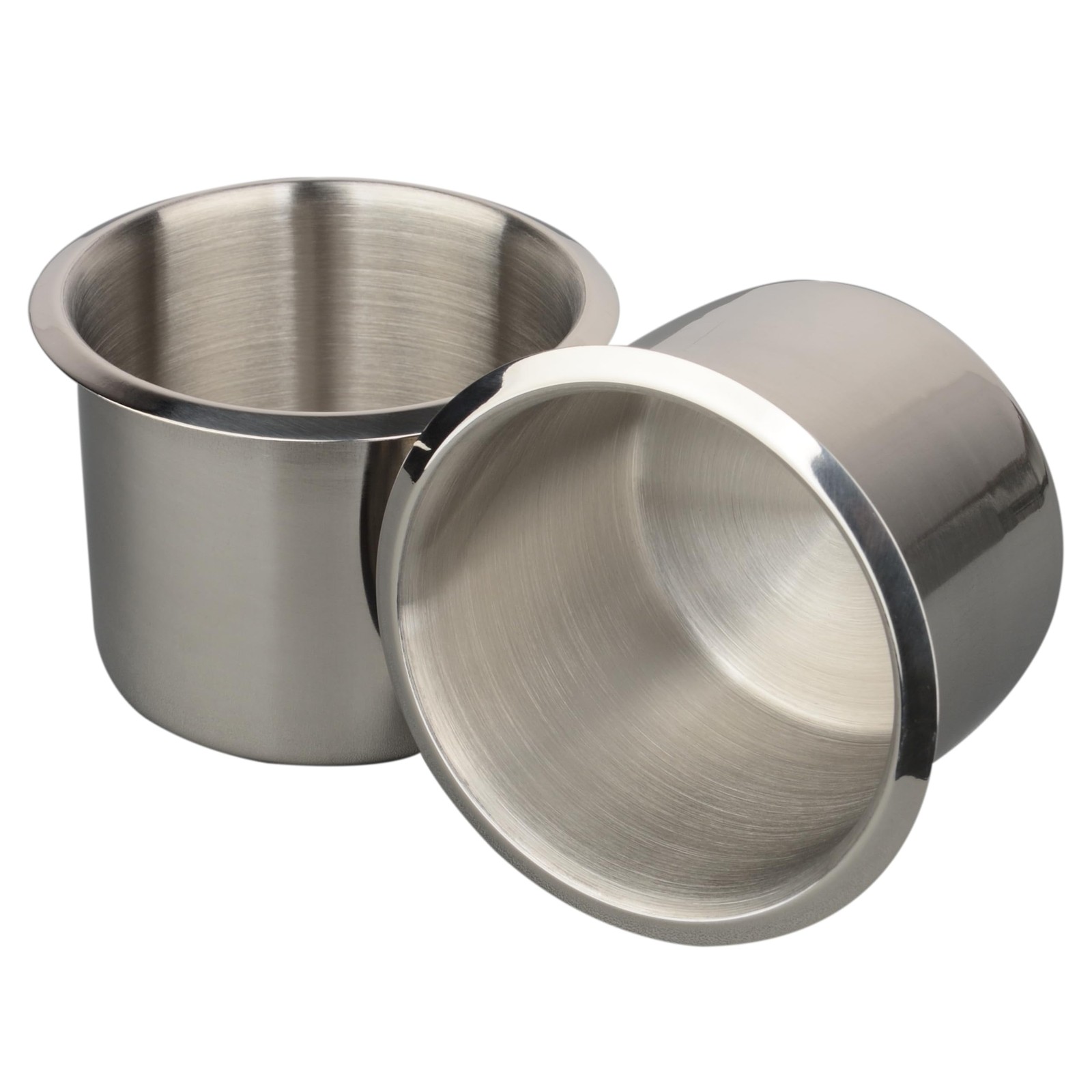 ULIBERMAGNET Stainless Steel Drop-in Cup Holder Insert,Tool Stroage Silver 