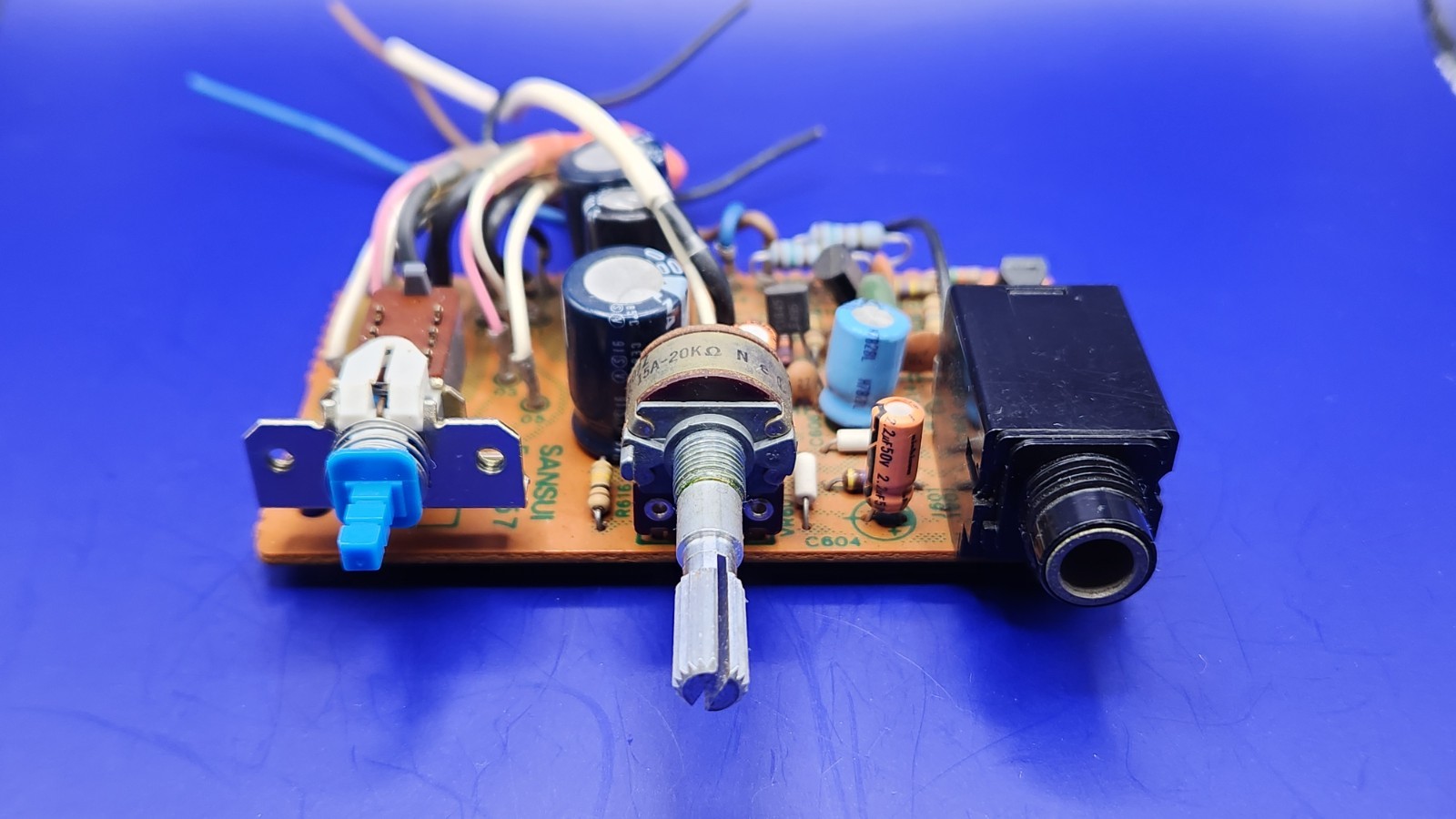 Sansui F-2857 Mic Amp Circuit Board Complete G-7700 G-6700 FASTEST SHIPPING