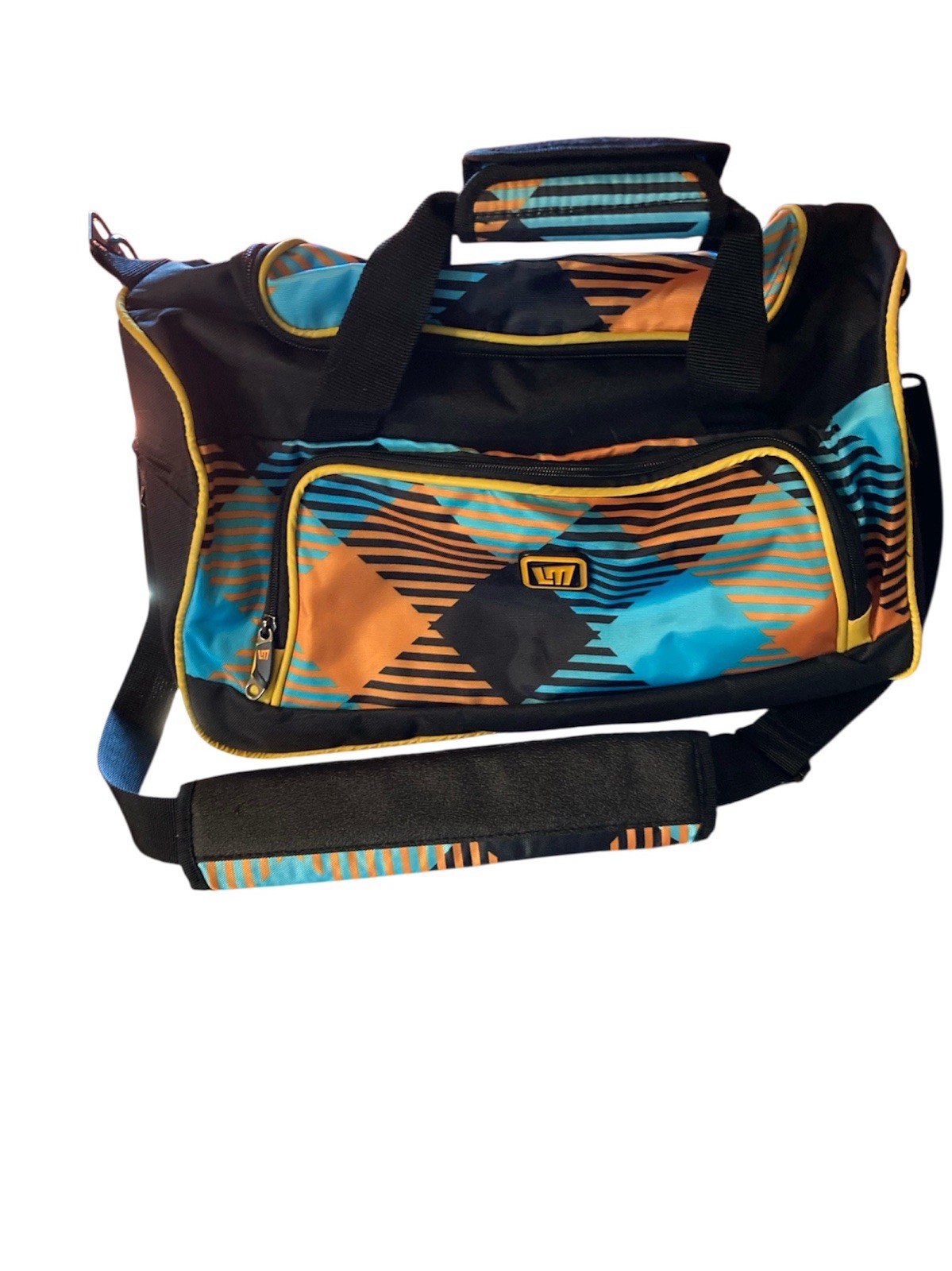 LOUD MOUTH Carry On Duffel Gym Bag CAPTAIN THUNDERBOLT Padded  Strap and Handles