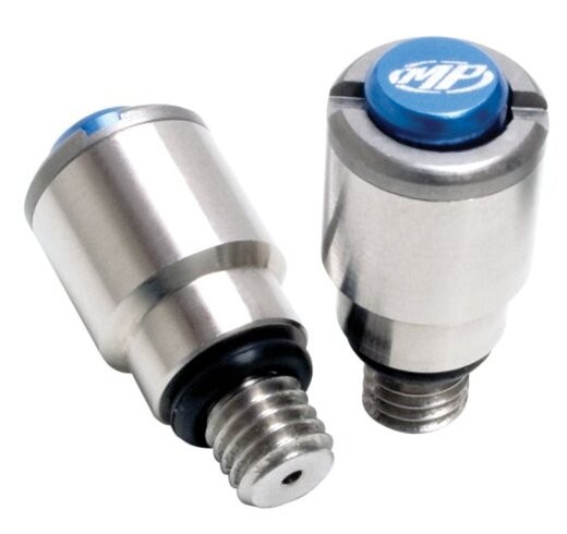  11-0095 M5 x 0.8 Micro Bleeder Silver