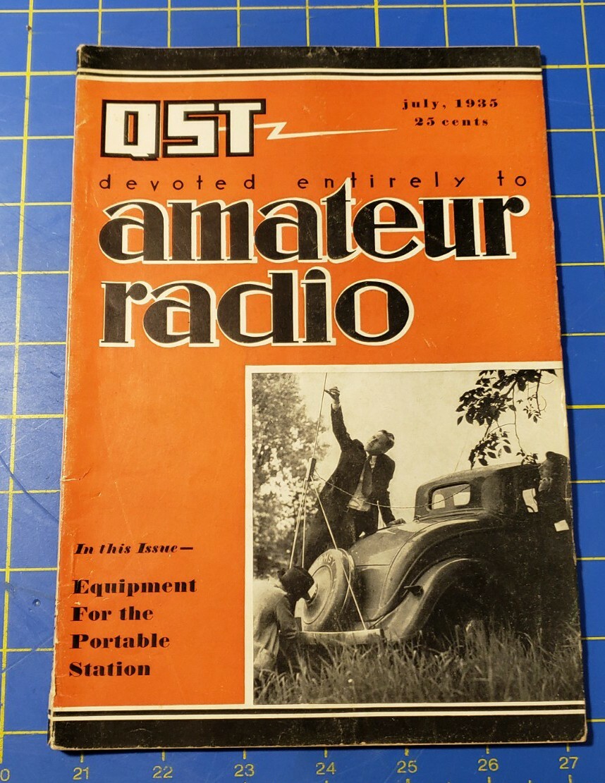 QST Amateur Radio Magazine July 1935
