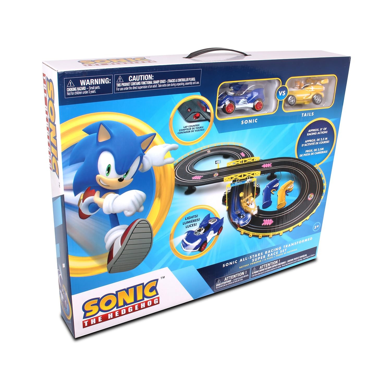 Sart Sonic & Tails Slot Car ACC NEW