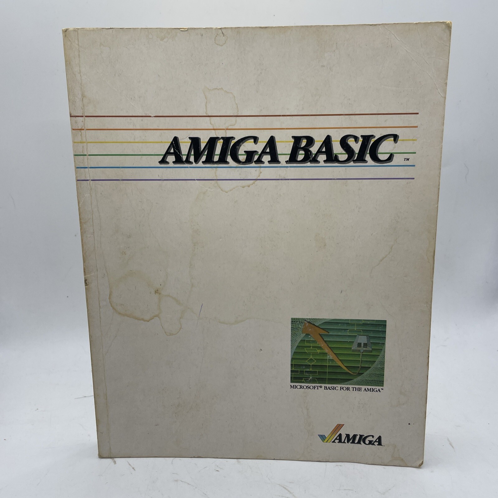 Amiga Basic Commodore Amiga Vintage 1985 Book Microsoft Basic For The Amiga