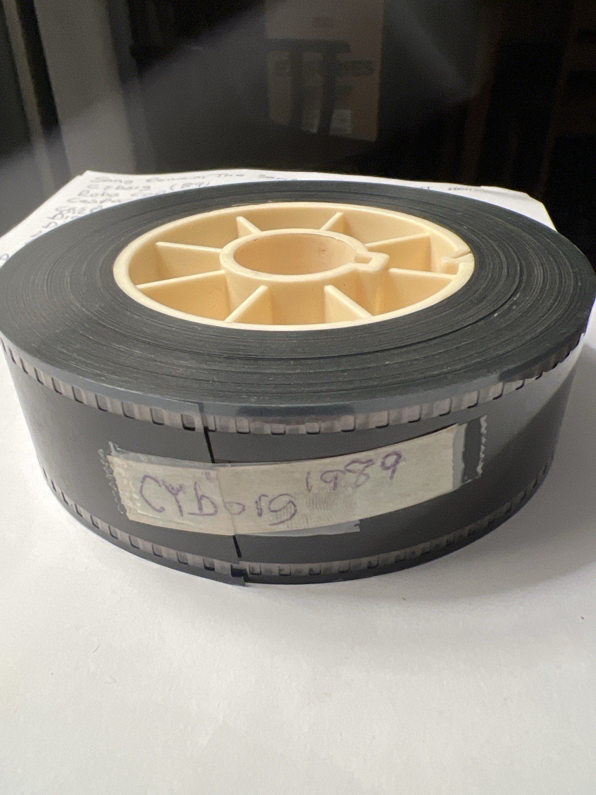 35mm Film Reel – Cyborg (1989) Original Theatrical Movie Projection Film