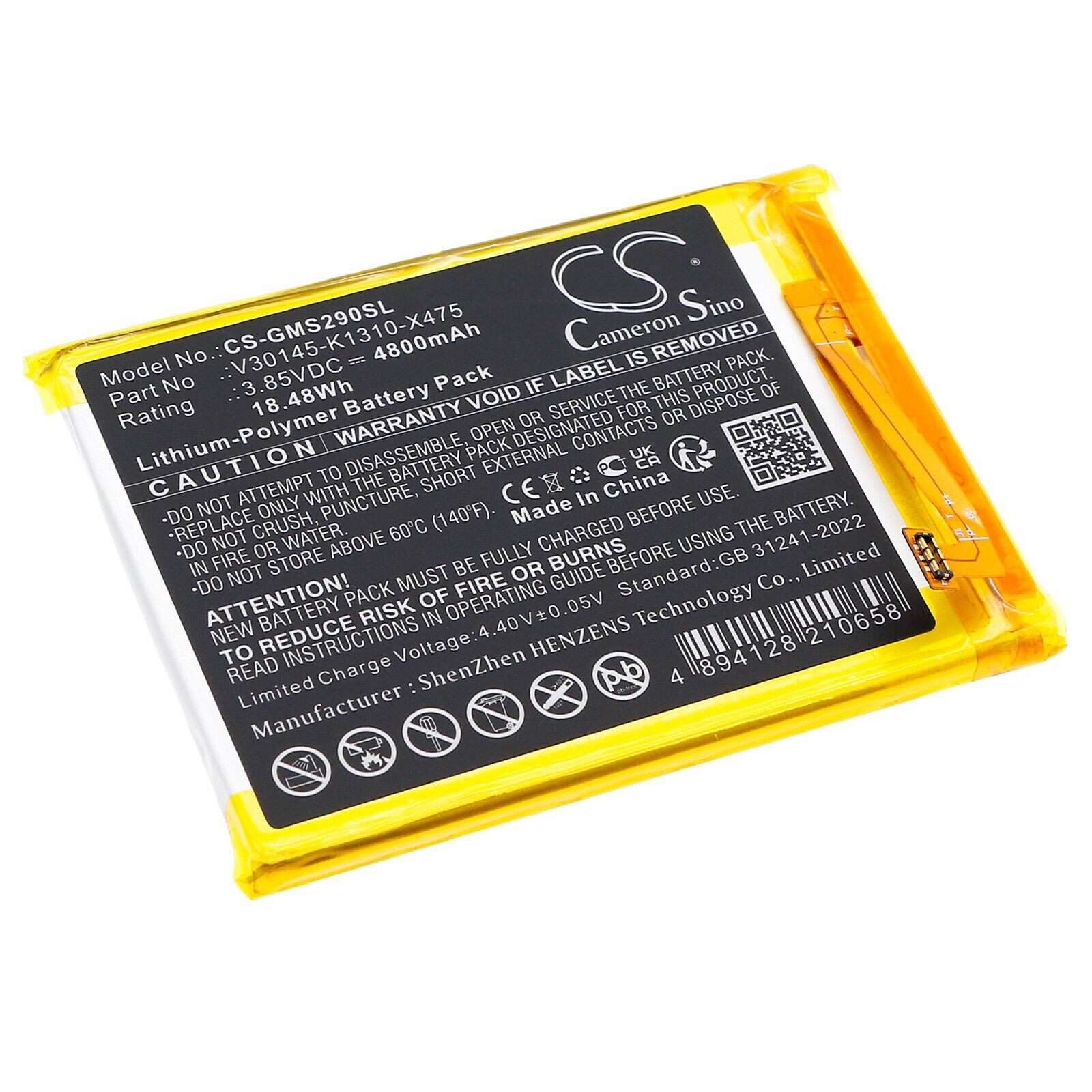 BATTERIE 4800mAh Type V30145-K1310-X475 For Gigaset GS290