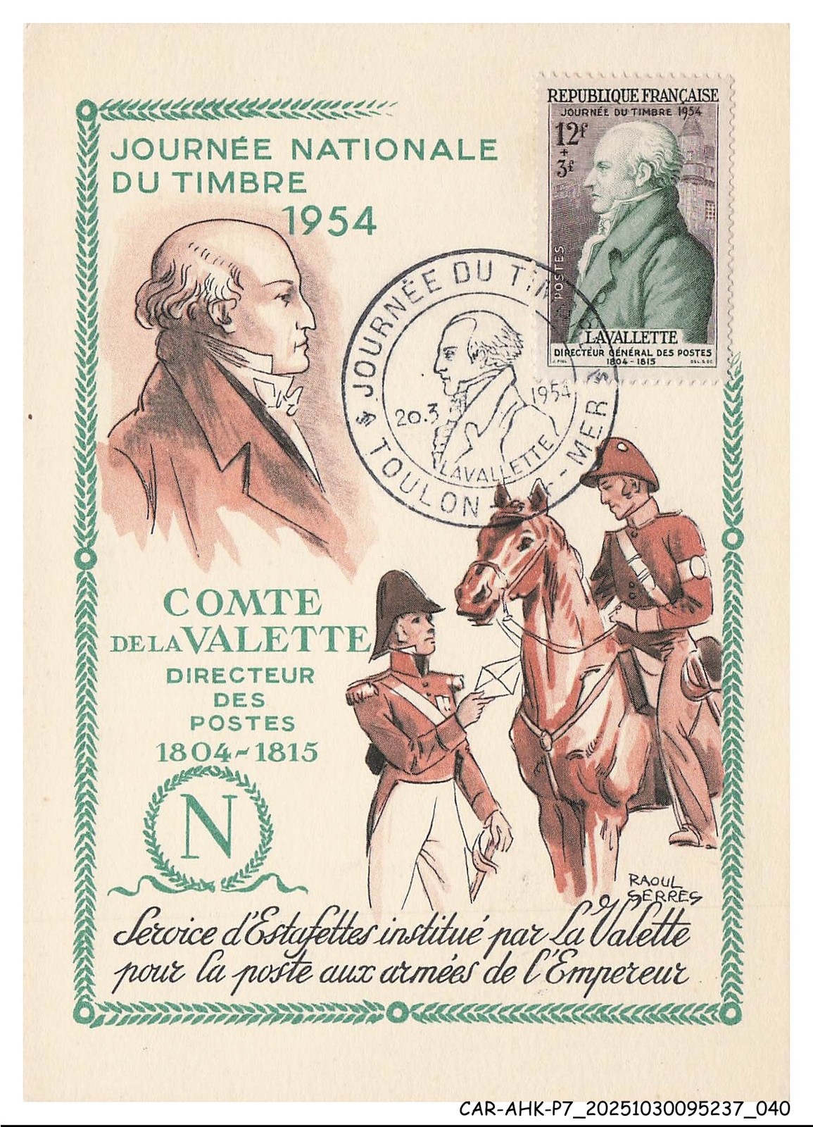 CAR-AHKP7-0366-CARTES-MAXIMUM - Toulon - Day National Du Timbre - County