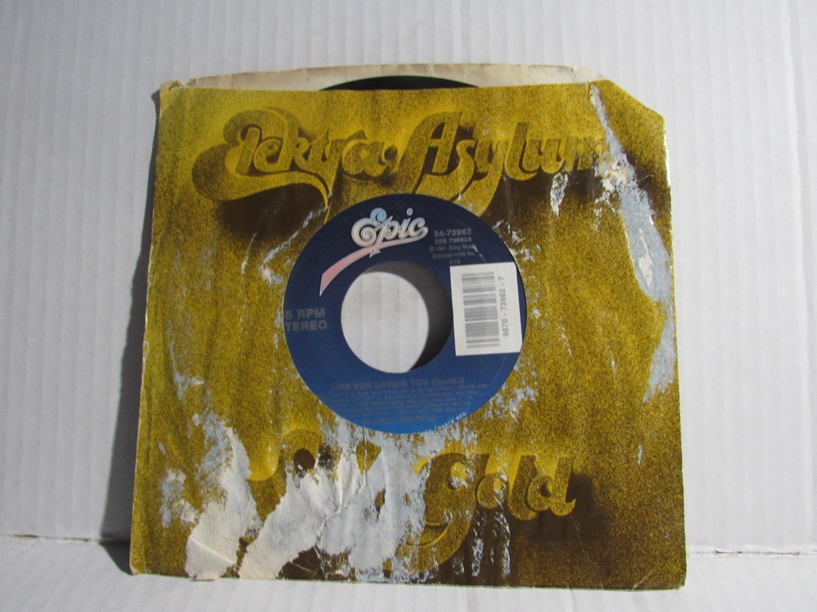 Gloria Estefan – Live For Loving You - 1991 - DANCE POP