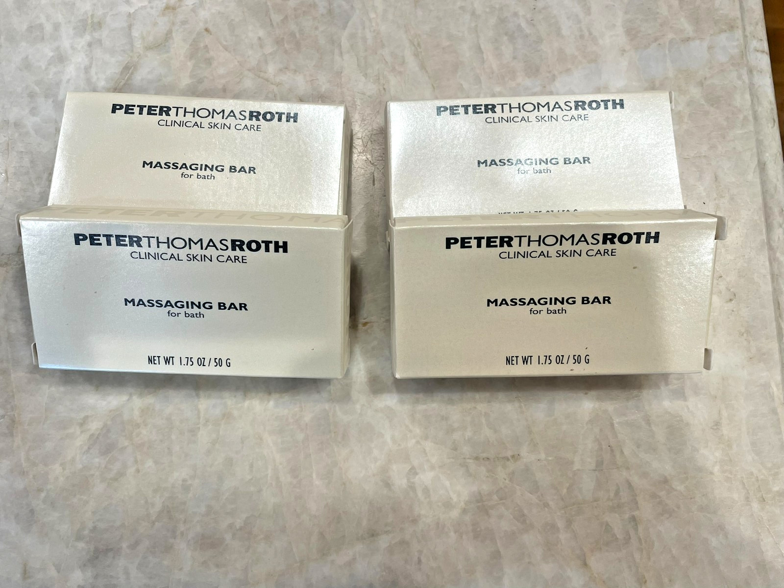 Peter Thomas Roth LOT OF 4 travel bars 1.75 oz.