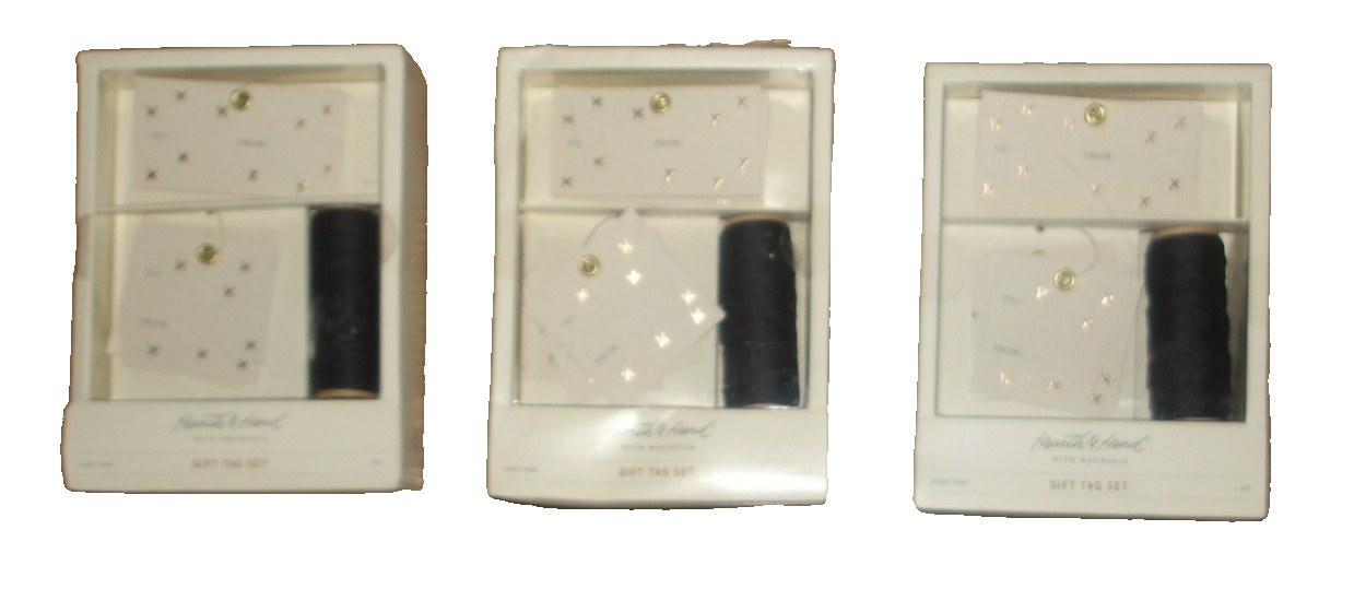 Health & Hand Three Packs Of 8 Each Gift Tag Set