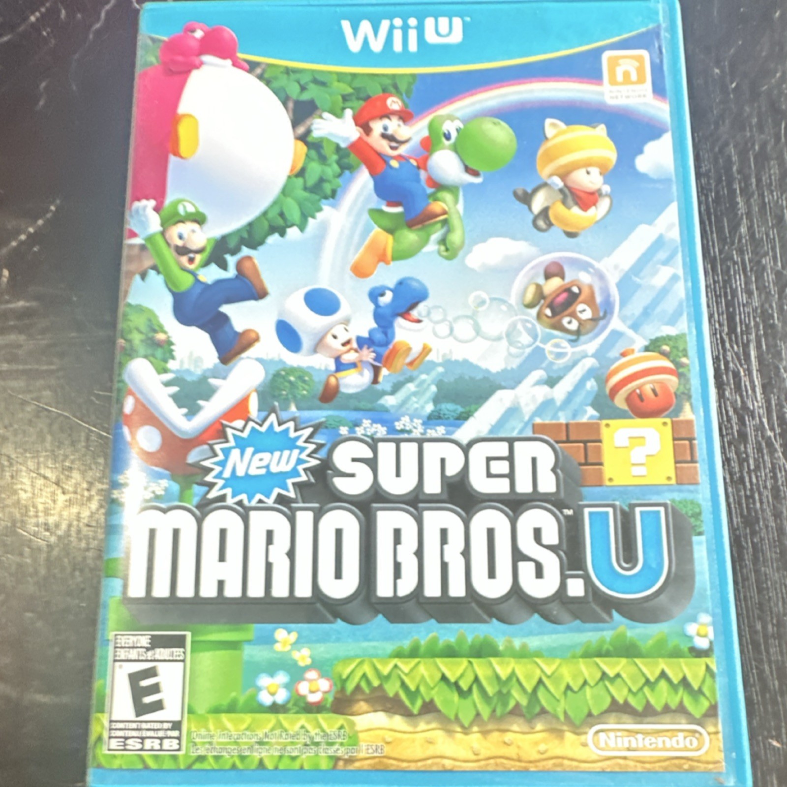 Nintendo New Super Mario Bros. U Wii U Multiplayer Manual Included Super Mario