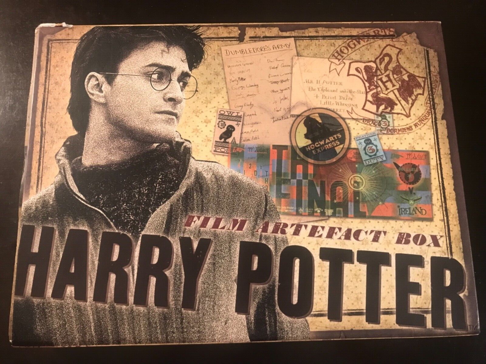 Harry Potter Film Artefact Box Incomplete VGC A Couple of Items Missing