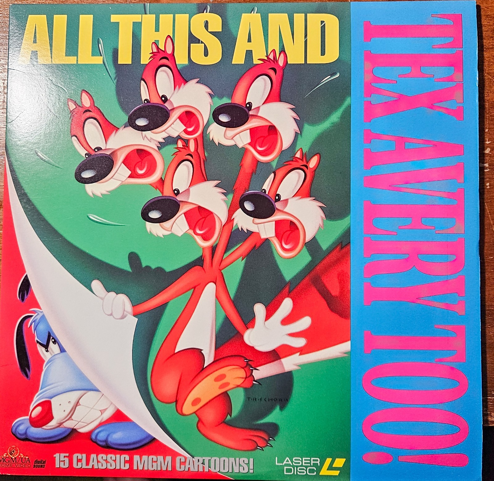 MGM/UA Laserdisc - All This And Tex Avery, Too!!  (TESTED, GOOD CONDITION)