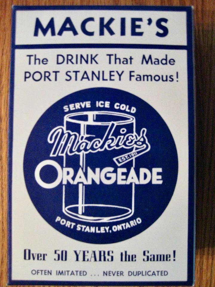 VINTAGE ORIGINAL 1960'S "MACKIE'S BUTTER KORN" POPCORN BOX