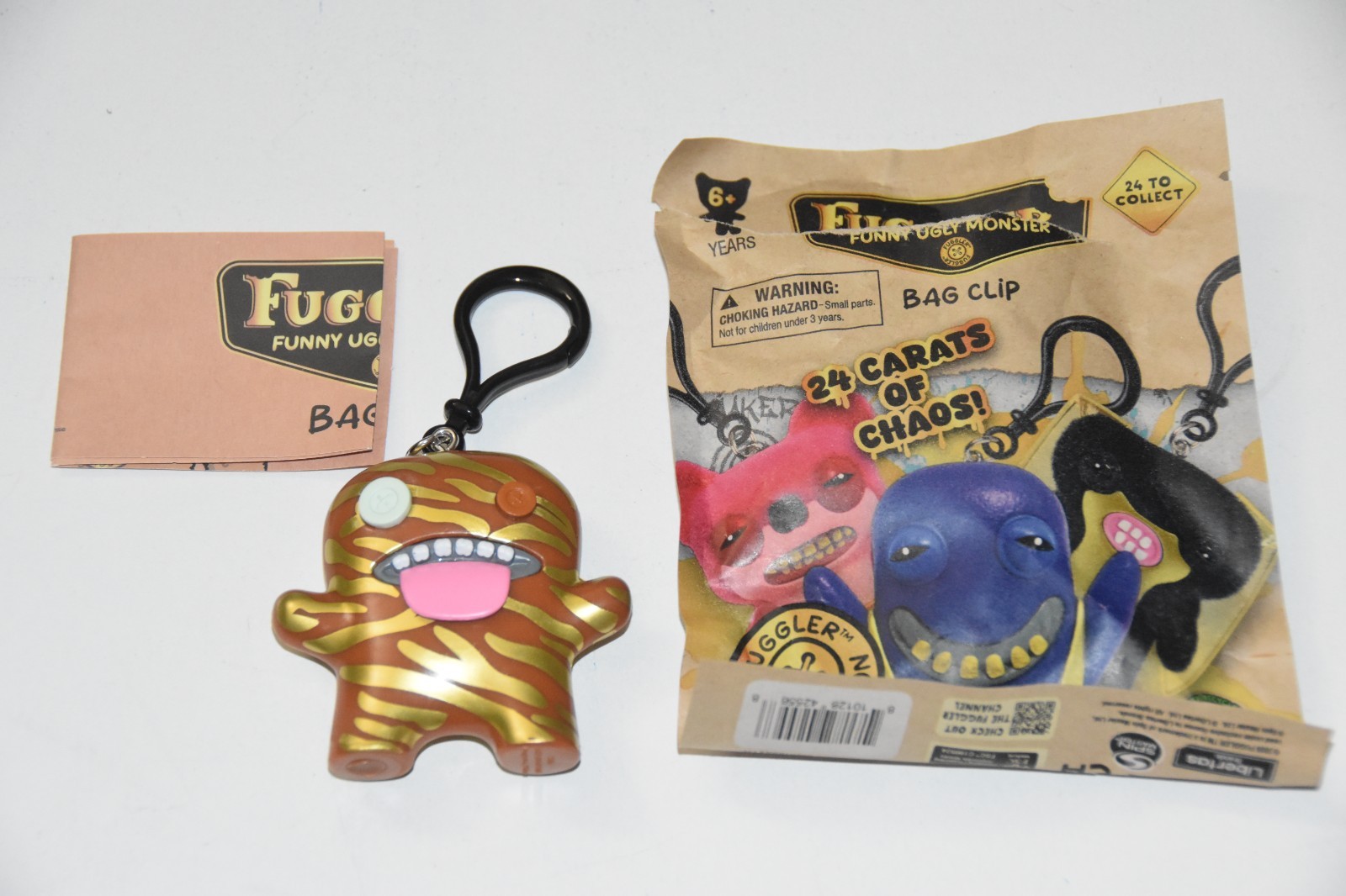 Fuggler 24 carats of chaos key chain bag clip figure toy Brand New