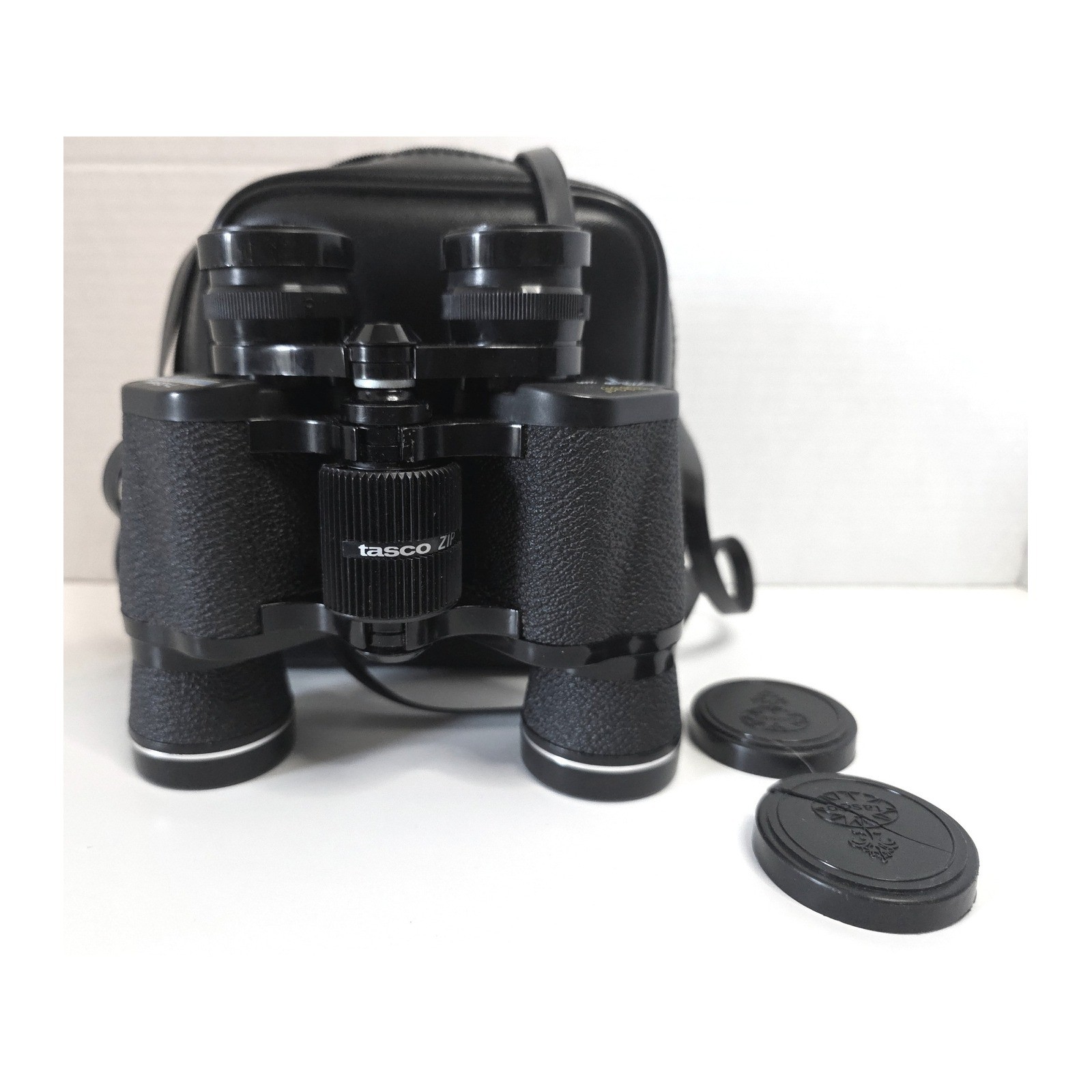VTG Tasco Zip 2000 Binoculars 7x35mm Fully Coated Optics with Case and Caps