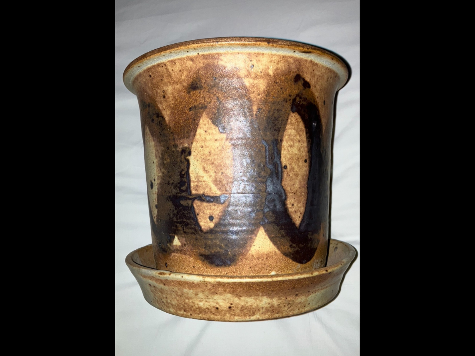 Pickenpaugh pottery planter.  I bought years ago in hopes McCartys pottery. 