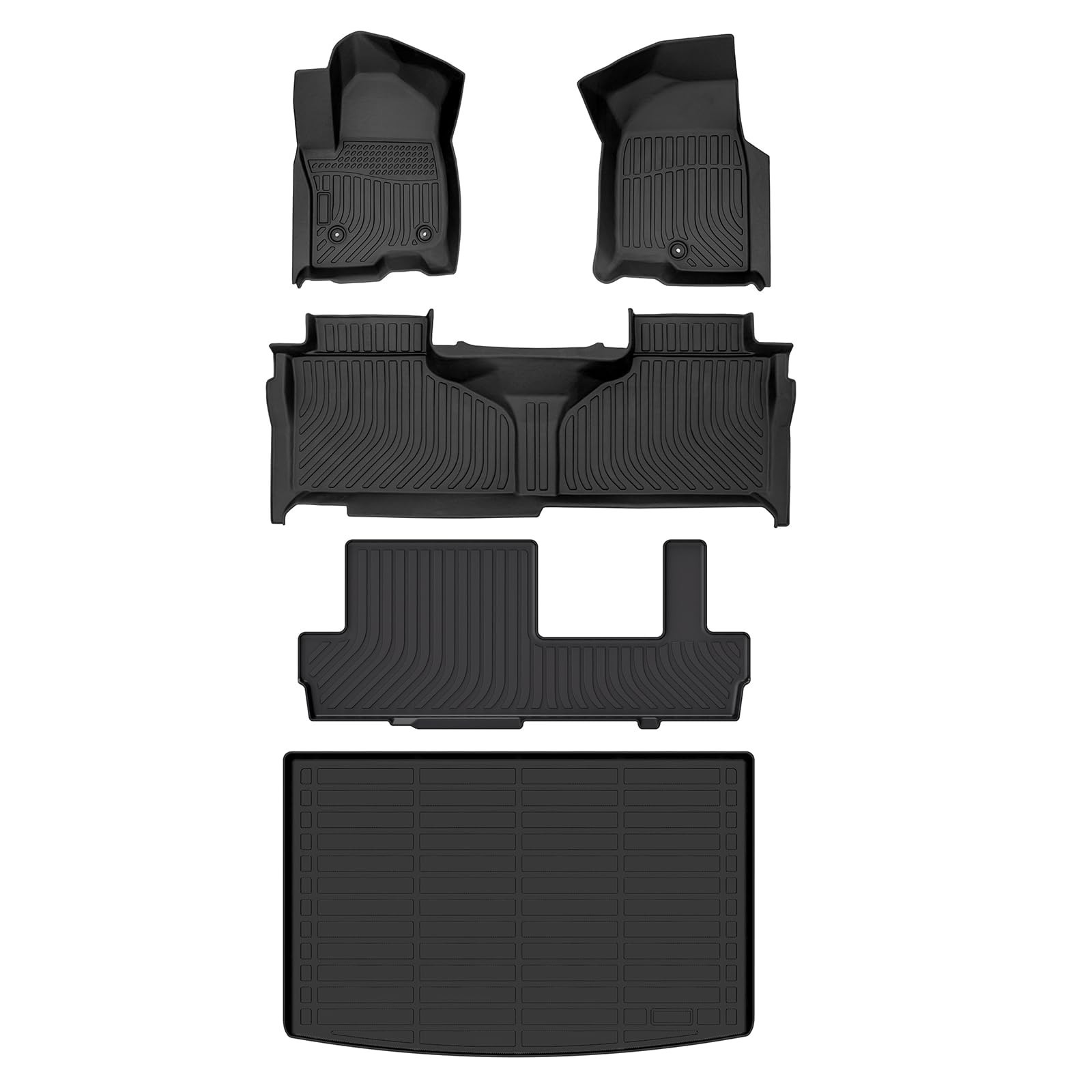 Cartist Floor Mats & Cargo Liner Custom Fit for 2021-2025 2026 Chevy/Chevrole...