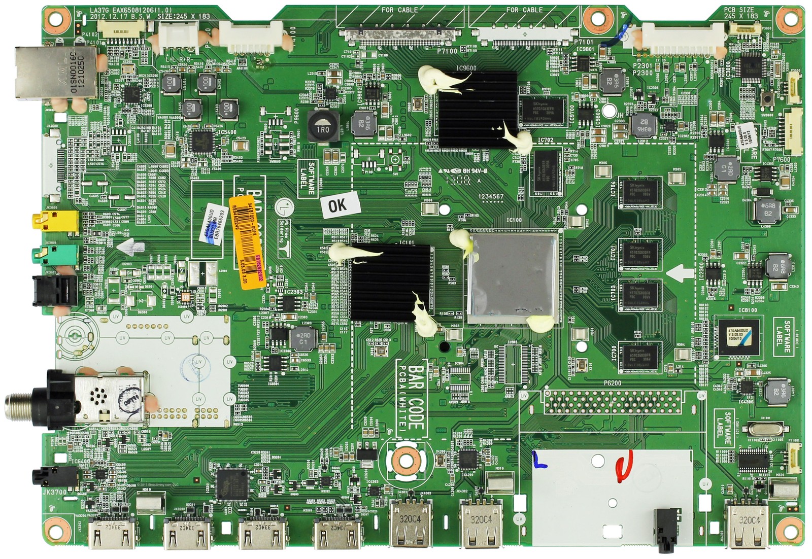 LG EBT62532902 (EBR76466203) Main Board for 47GA6400-UD
