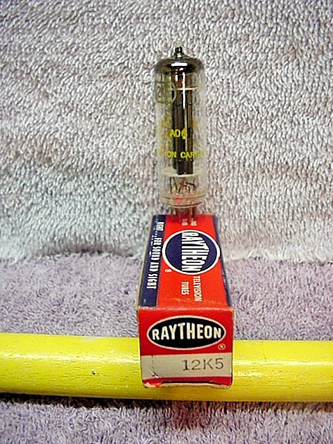 NOS Raytheon Radio Tube - 12K5 - Tested