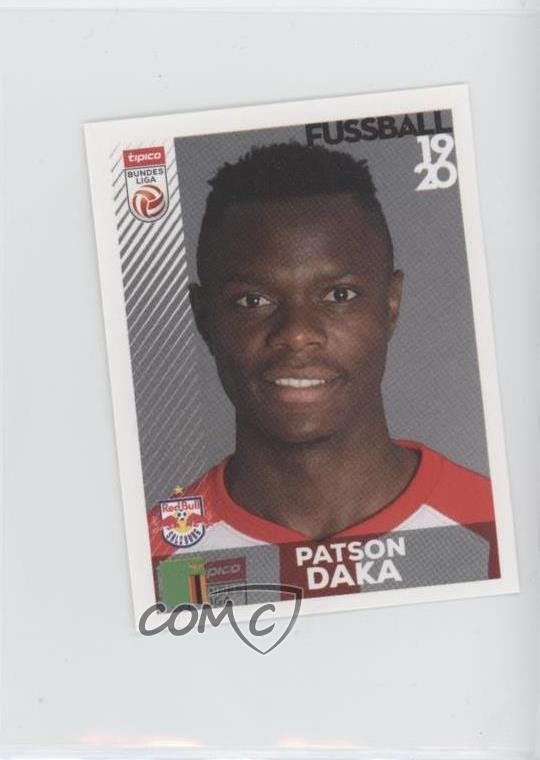 2019-20 Panini Fussball Austrian Bundesliga Album Stickers Patson Daka #31 02u4
