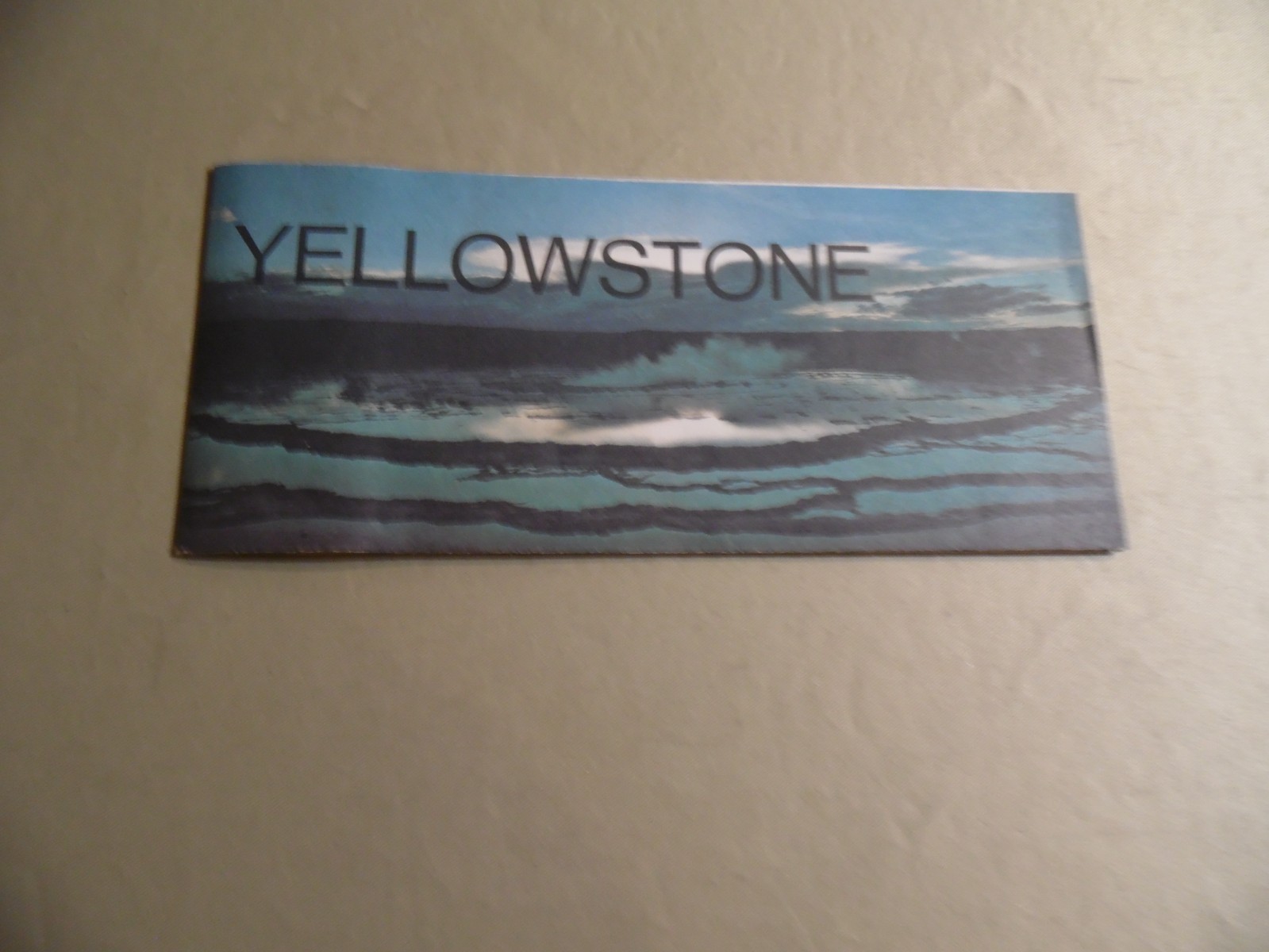1981 Yellowstone Map / Pamphlet / Travel Brochure / Free Domestic Shipping