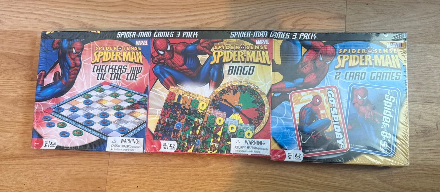 NEW FACTORY SEALED Cardinal Card Game/Bingo/Tic Tac Toe Gift Set