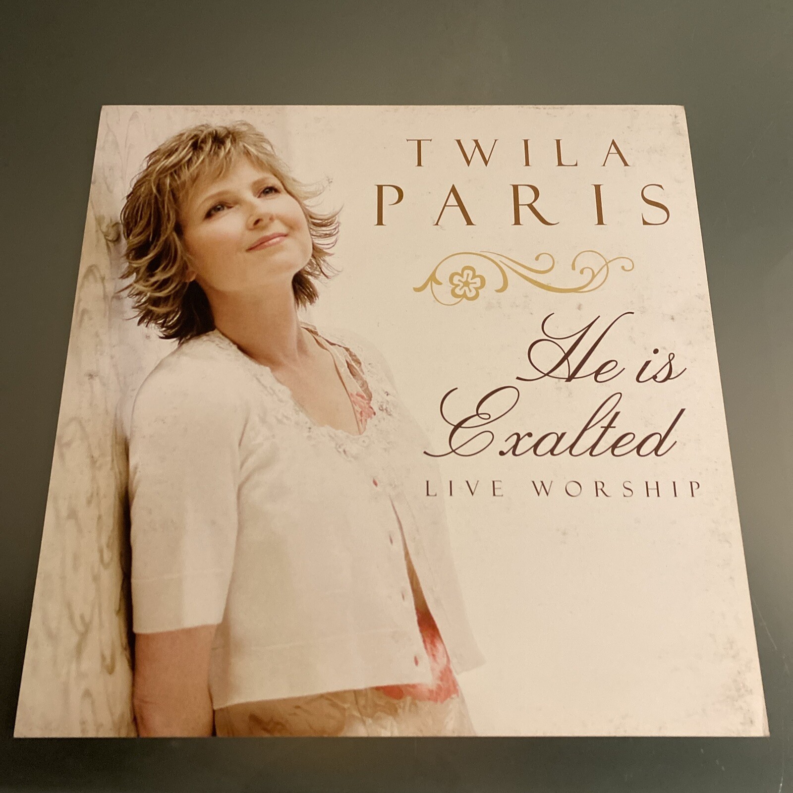Twila Paris, He Is Exalted, 12x12, Album Flat Poster Christian Worship