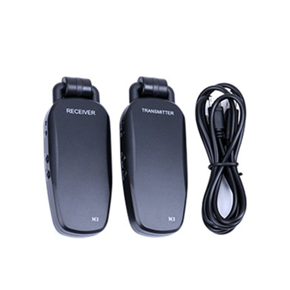 2Pcs M3 Model Digital Wireless Transmitter+Receiver For Electric Guitar Bass