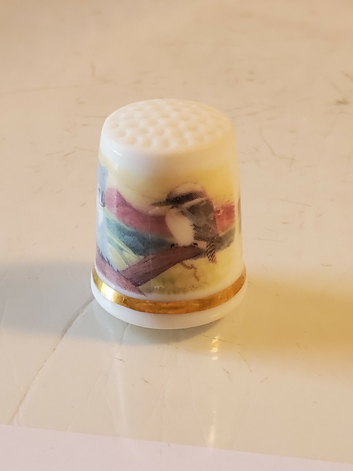 Vintage Thimble Westminster Bone China Koala Cookaburra Animals Australia box5