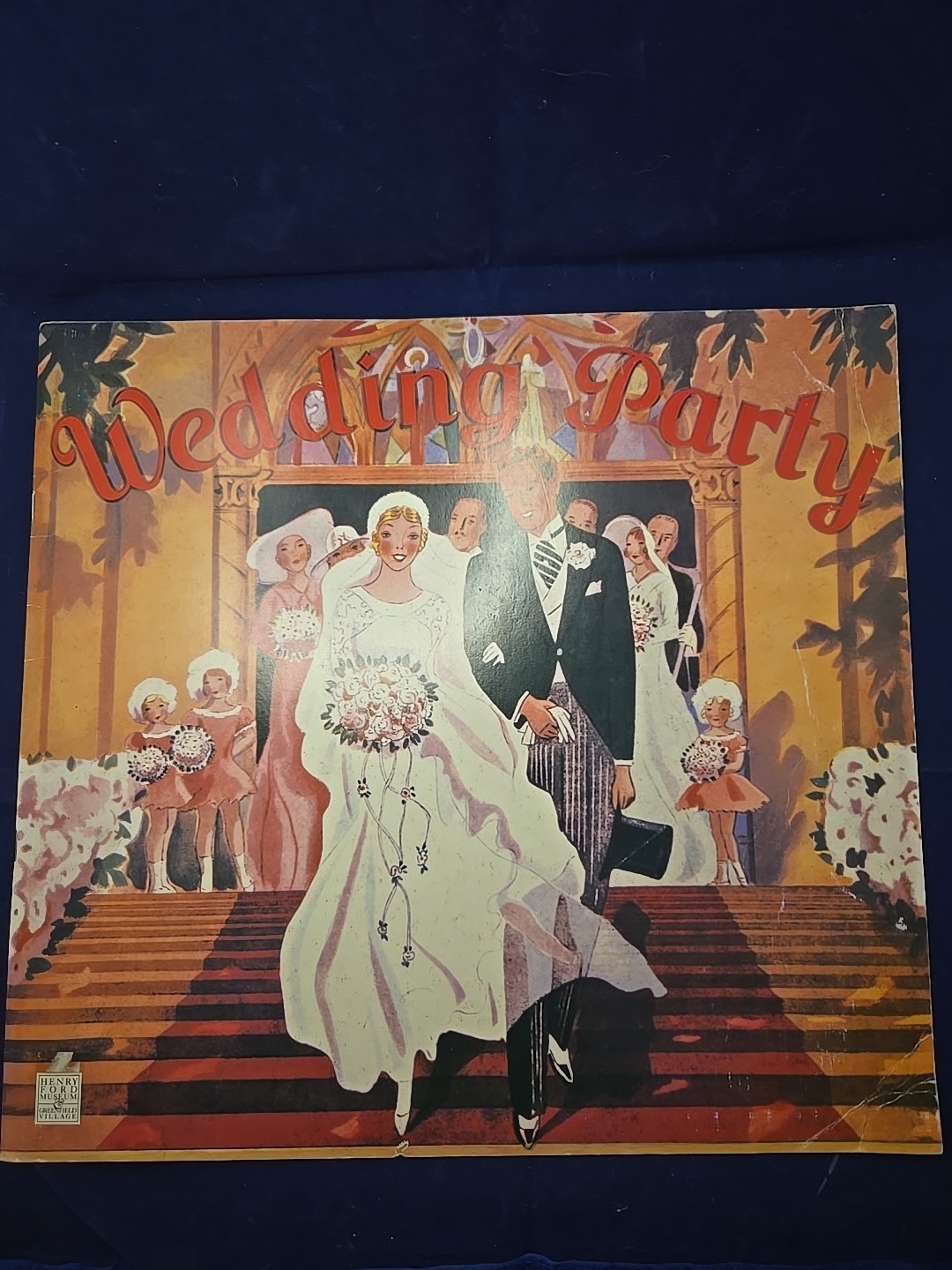 Wedding Party Henry Ford Museum Paper doll, 1991 NEW