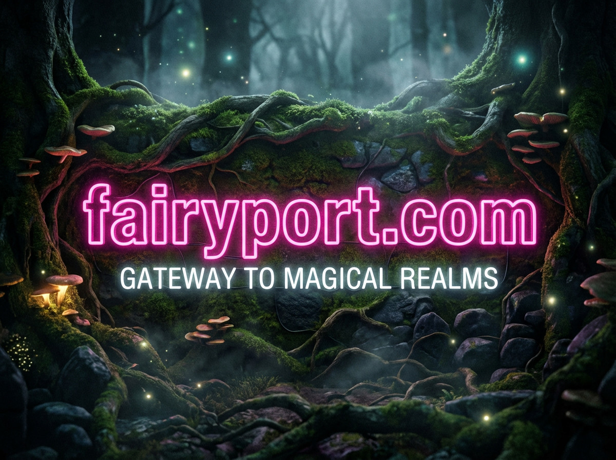 fairyport.com - Fantasy Domain Name: Magic, Game, Kids Story & RPG Brand