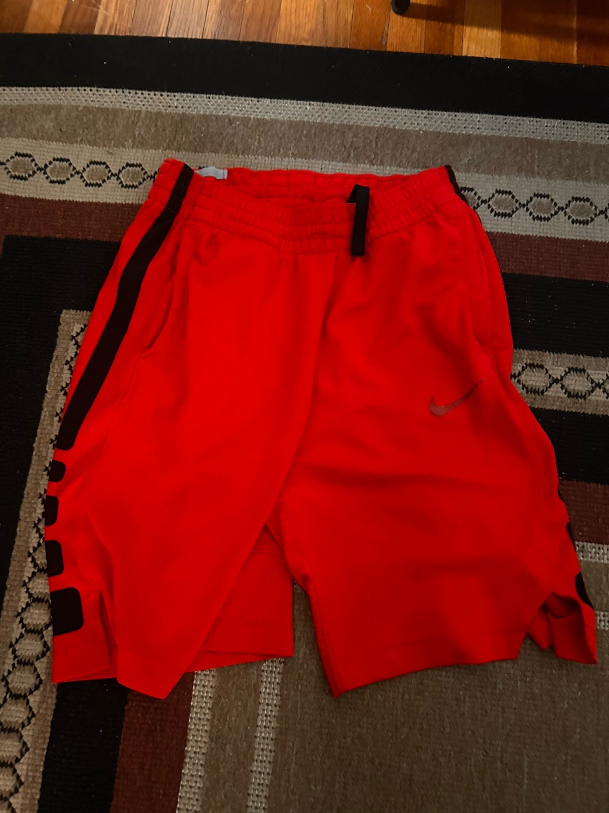 Nike Dry Fit Elite Red Shorts Boys Large